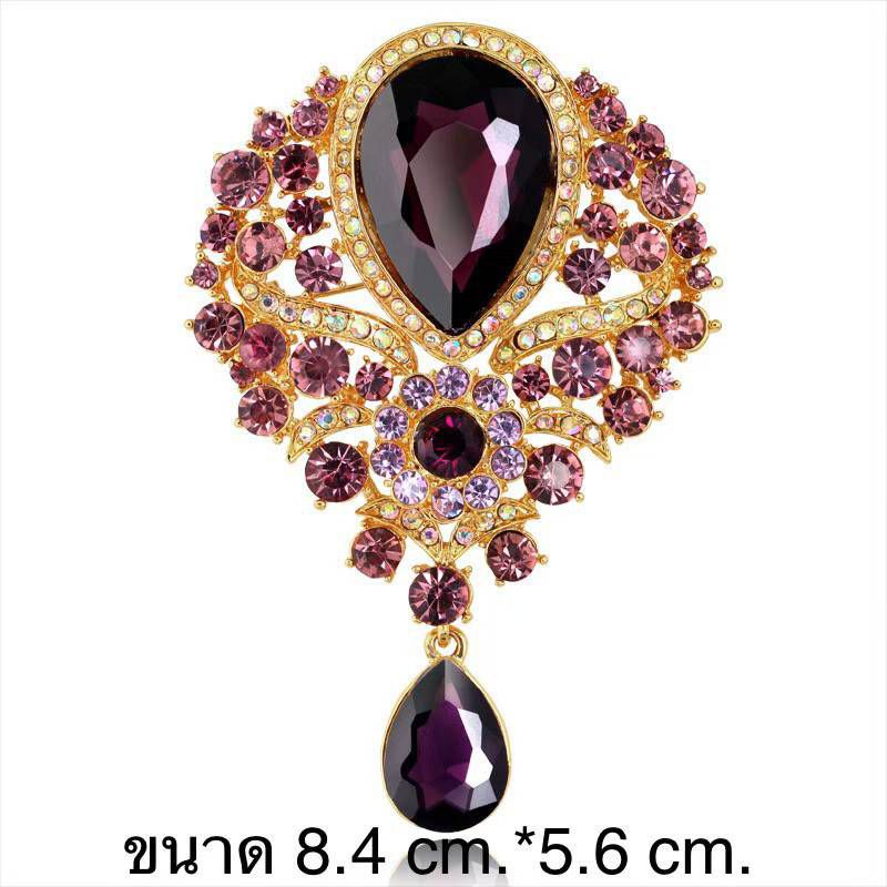 Brooches Collection 002 (80 1-37) - Thai Dress Brooches and Jewellry