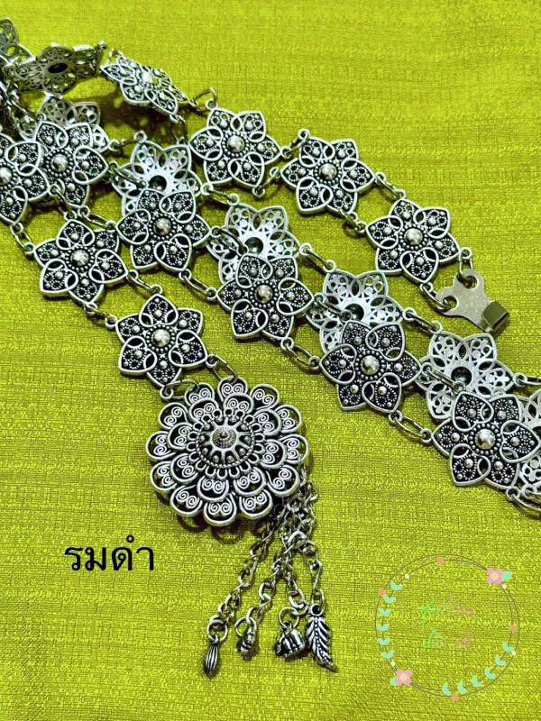 Thai Traditional Belts Handcrafted Silk Accessory