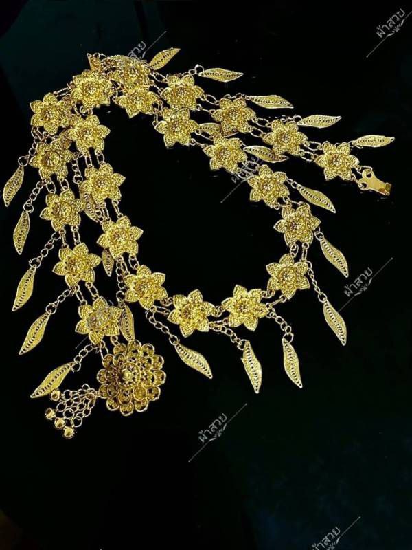 Thai Traditional Belts Handcrafted Silk Accessory