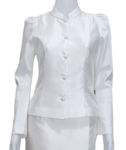 Thai Traditional Dress Chitralada Set Italian Silk Beautiful Shape