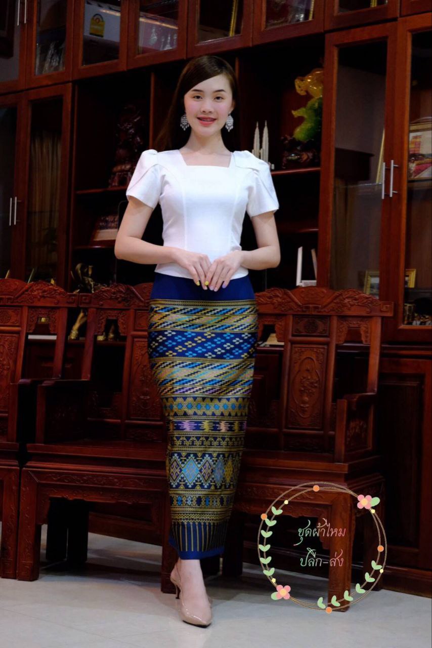 Thai Traditional Dress Silk Blouses