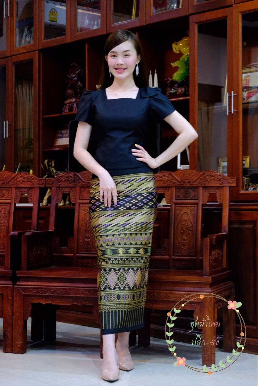 Thai Traditional Dress Silk Blouses