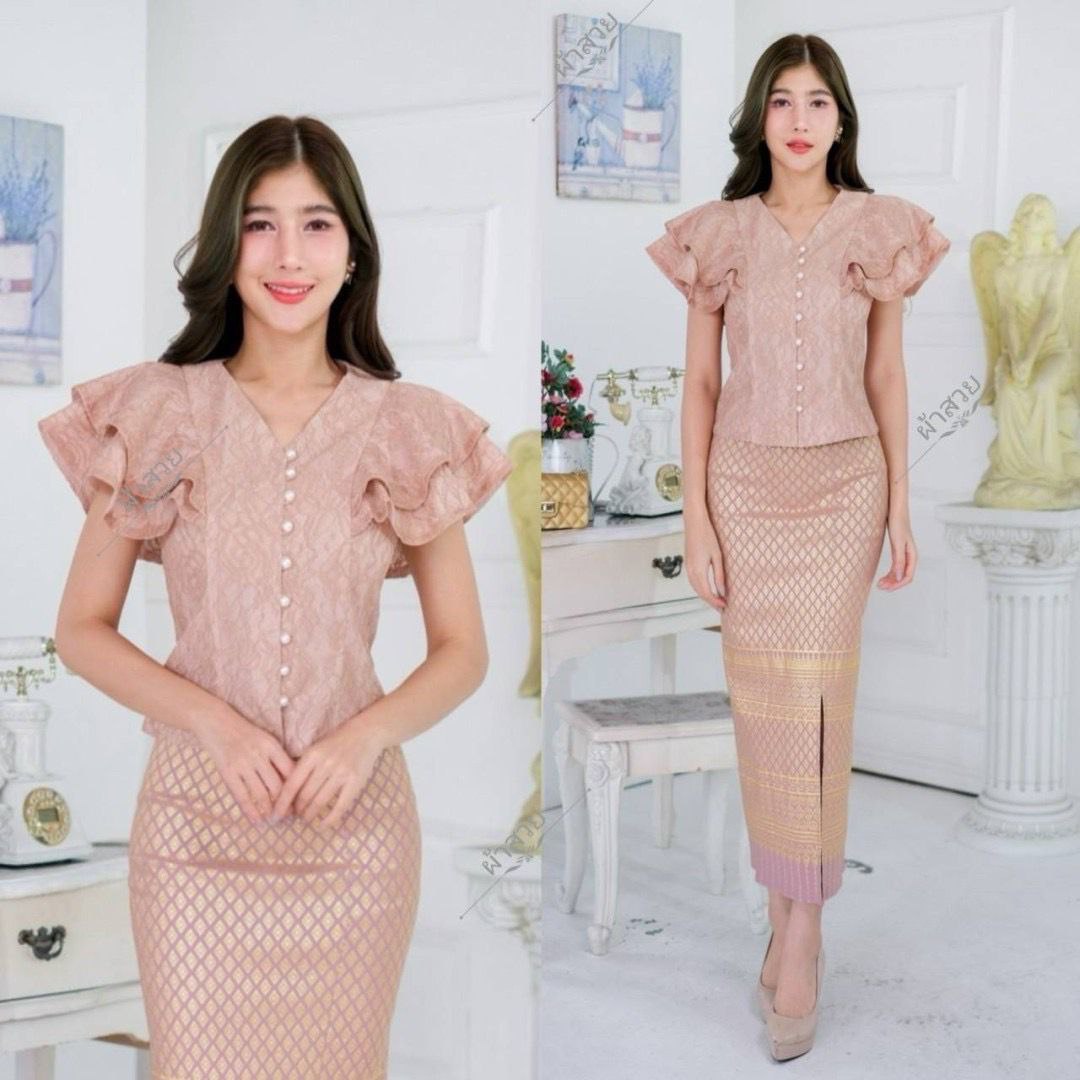 Thai Traditional Dress Silk Skirt