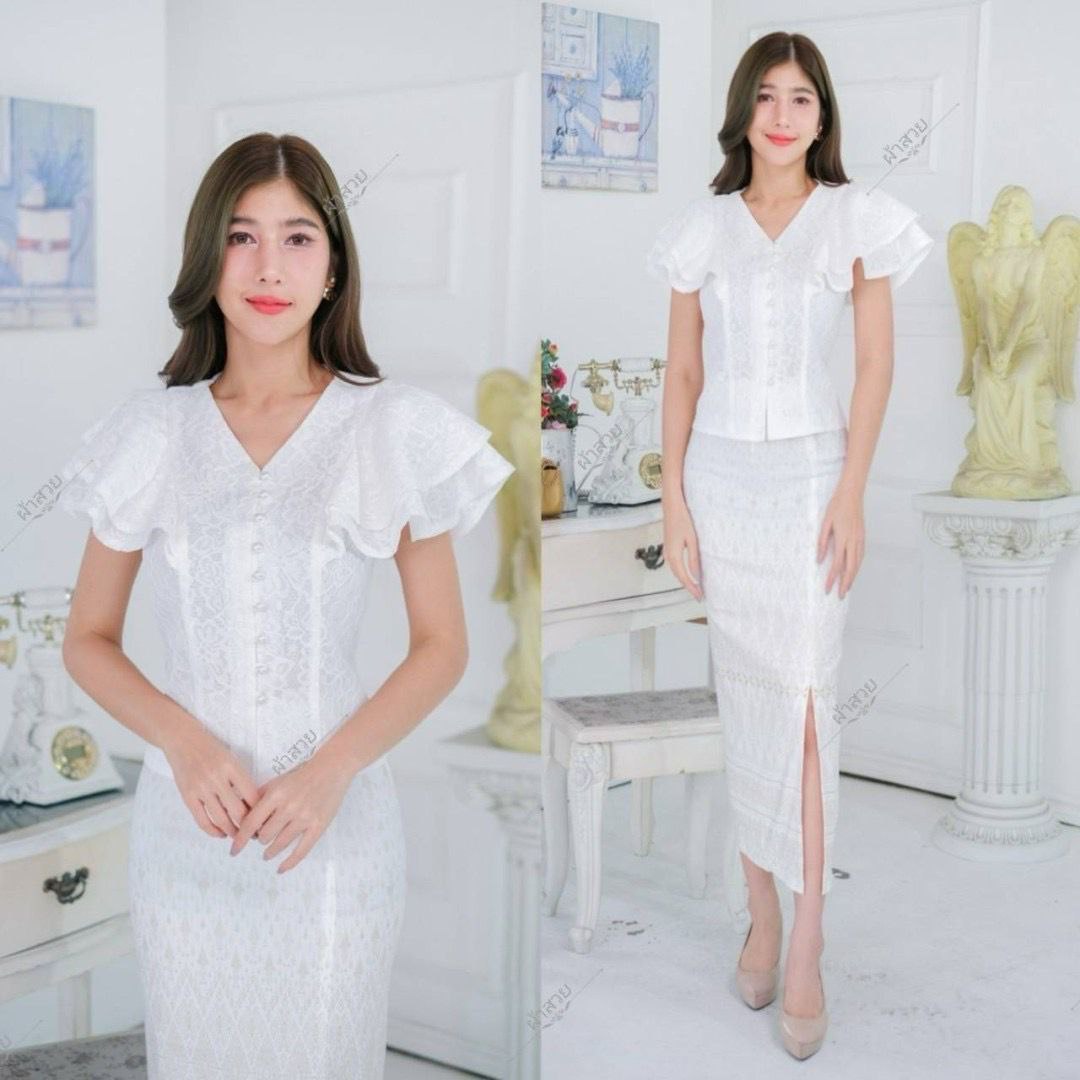Thai Traditional Dress Silk Skirt