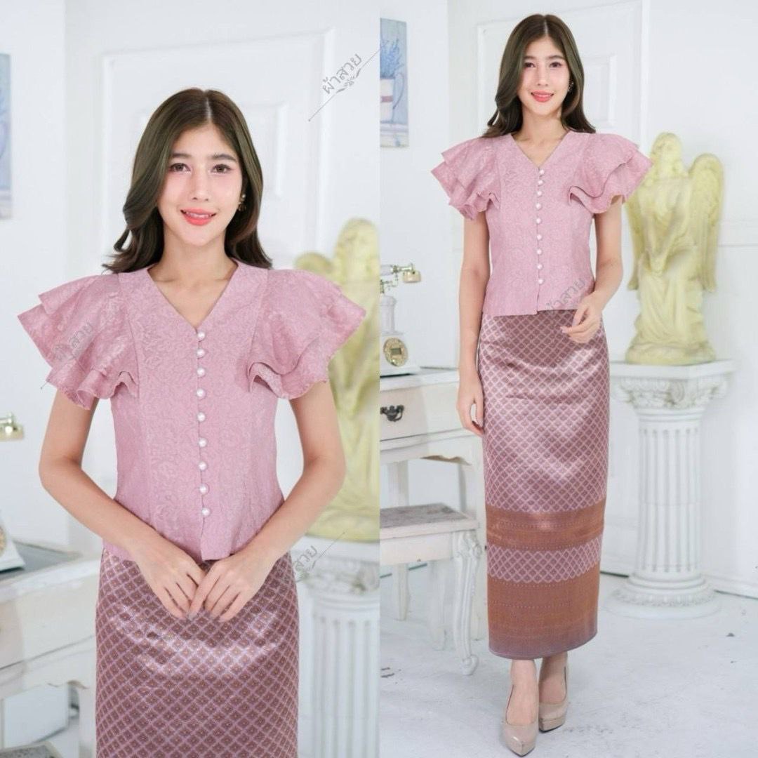 Thai Traditional Dress Silk Skirt