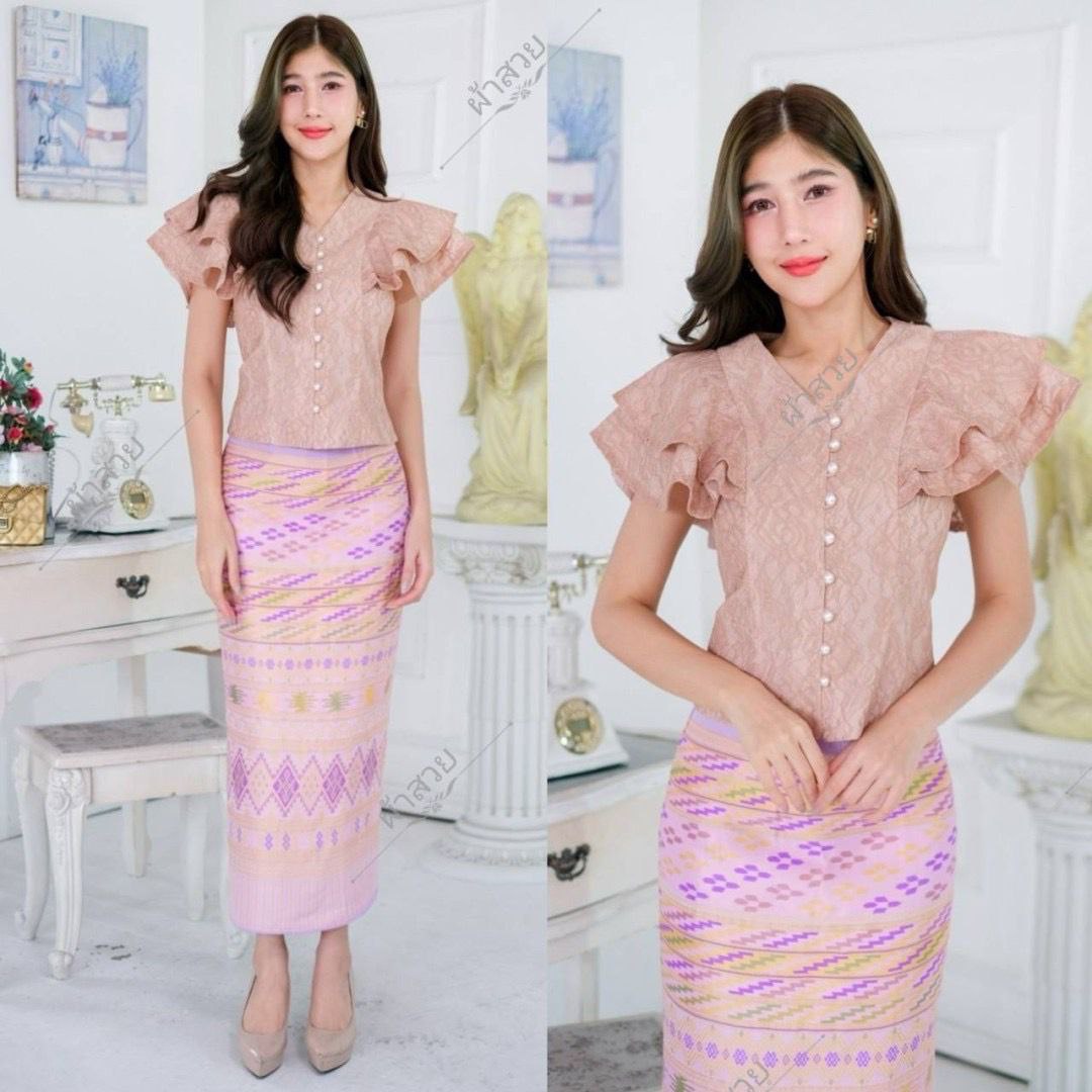 Thai Traditional Dress Silk Skirt