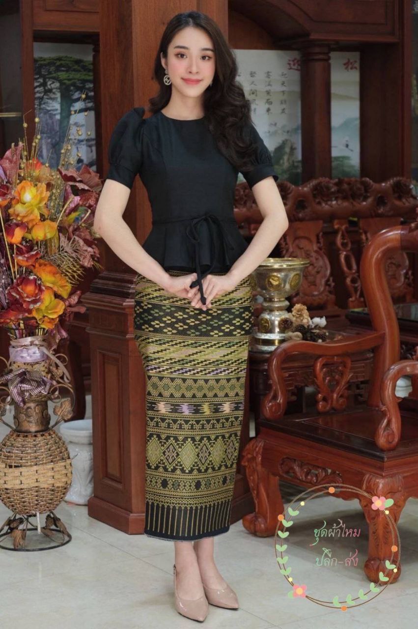 Thai Traditional Dress Silk Blouses