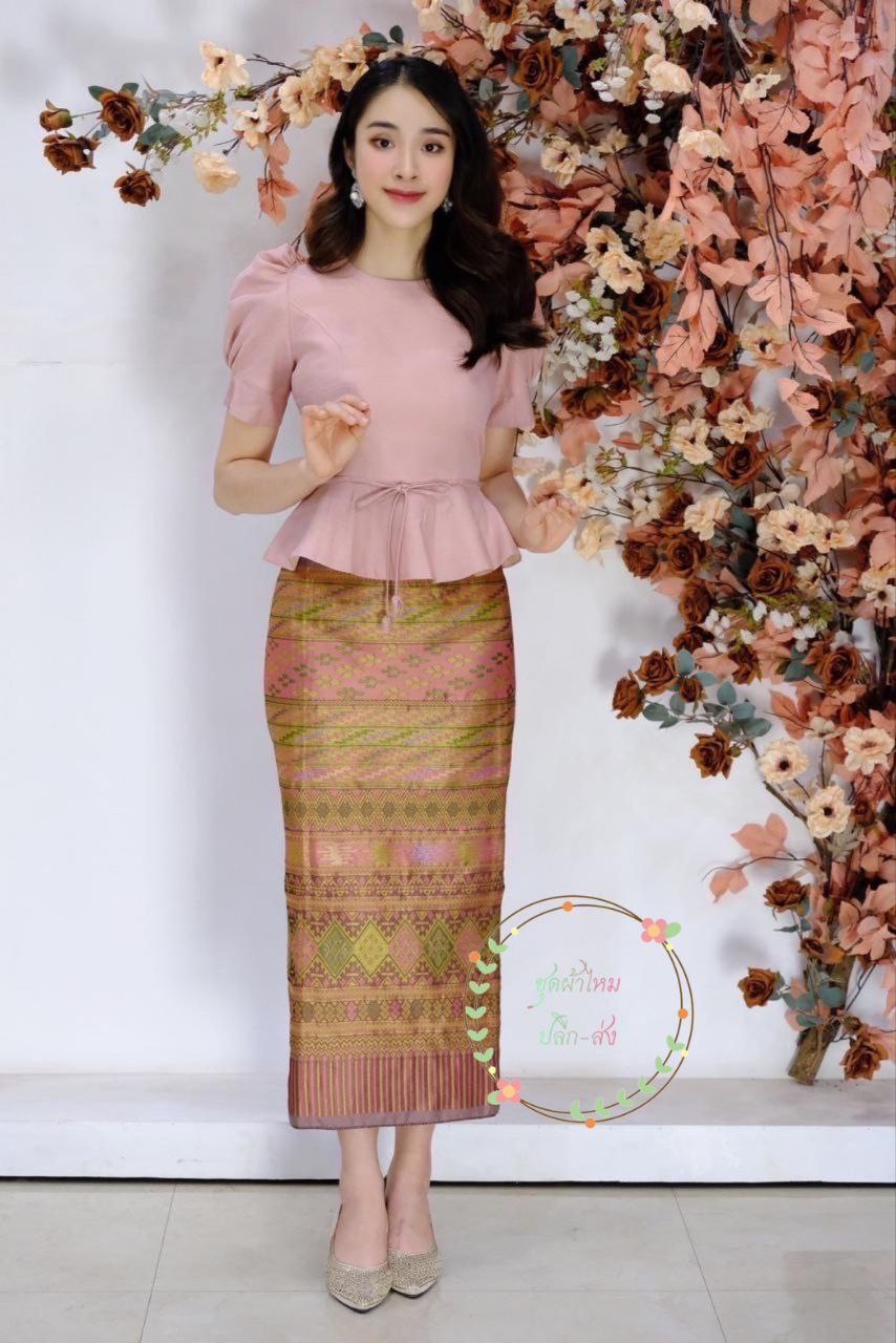 Thai Traditional Dress Silk Blouses