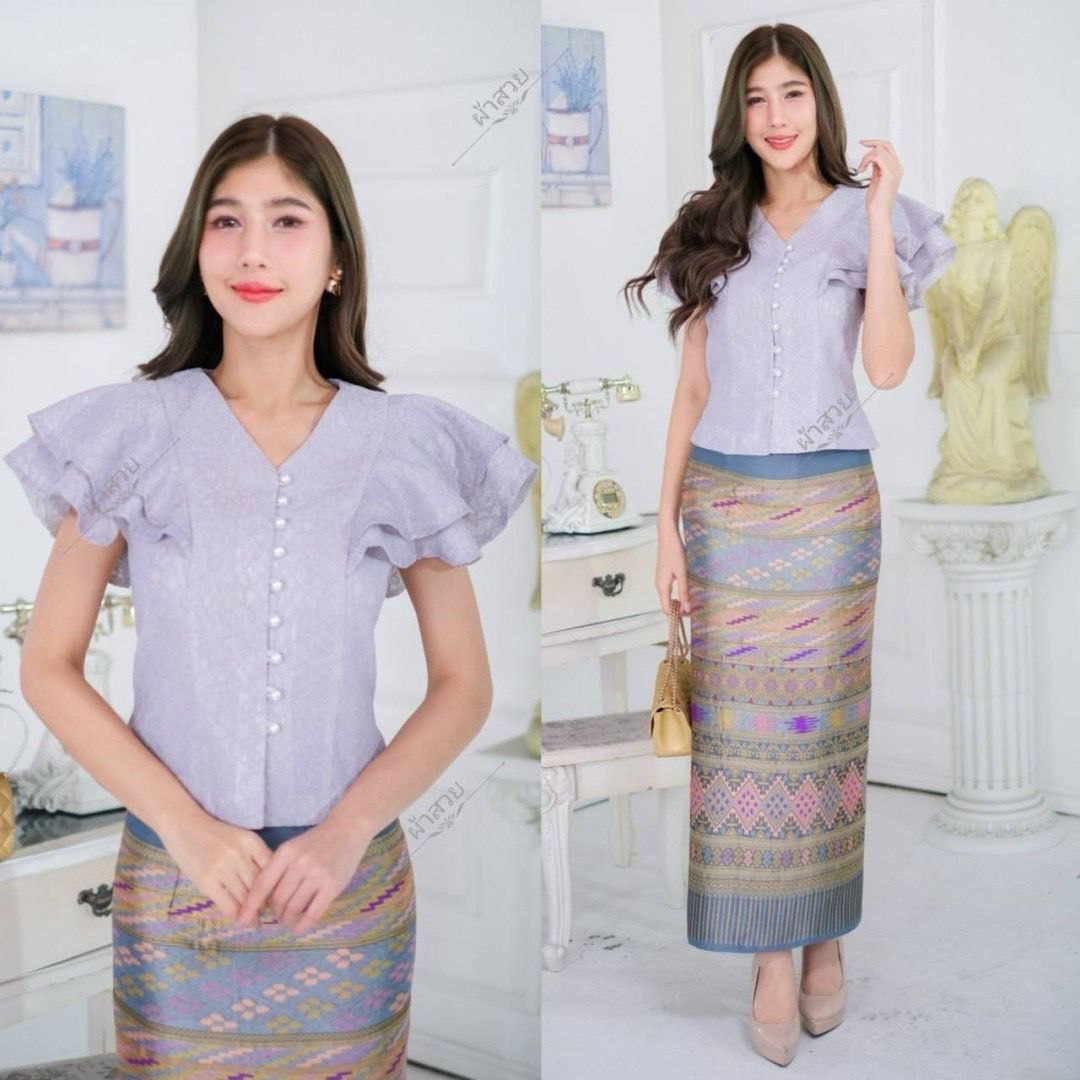 Thai Traditional Dress Silk Skirt