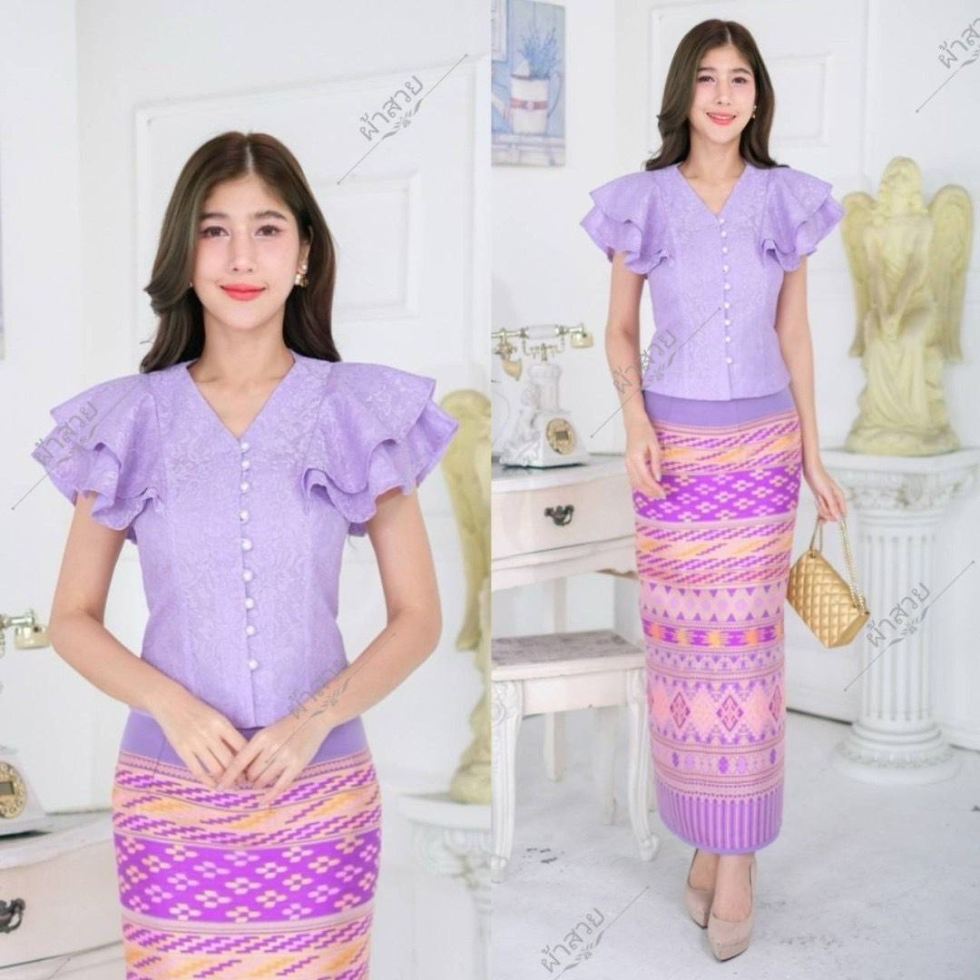 Thai Traditional Dress Silk Skirt