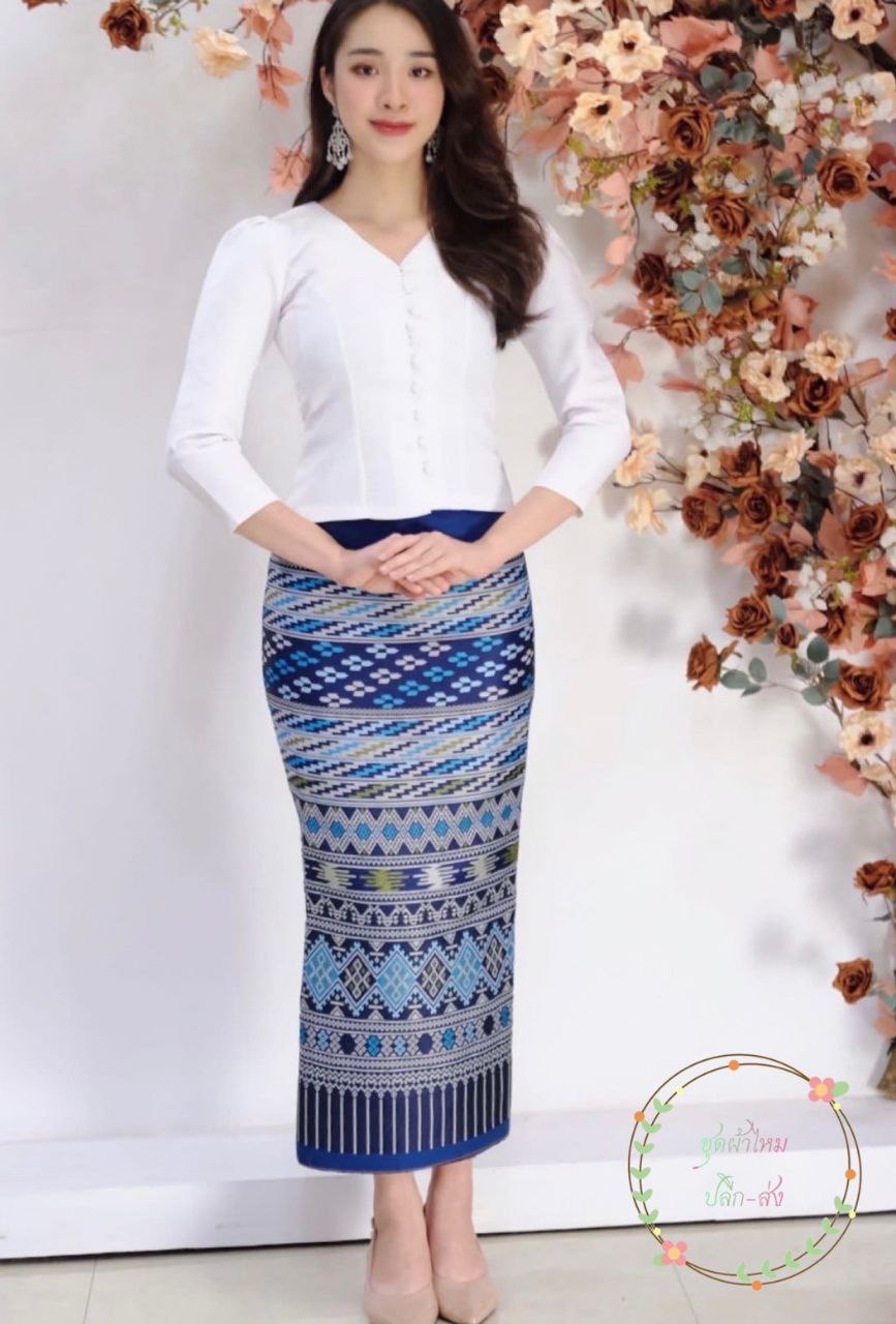 Beautiful Laos/Thai Traditional Silk Blouse, 8 Colors, Chest 32"- 46". Style #78 Thai Silk In Women's Tops & Blouses